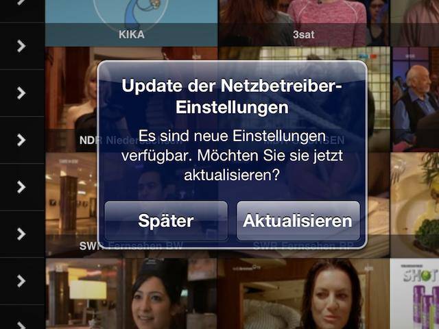 Aktualizacja operatora sieci w Telekom: „Personal hotspot” dla iPada 3